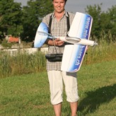 Der Pilot mit Crazy Boy
